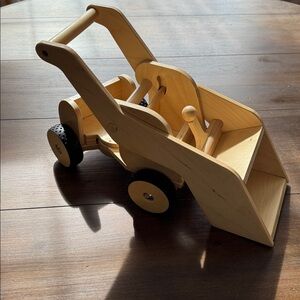 Pottery Barn Kids PBK Jumbo Wooden Bulldozer